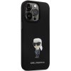 43140 4 karl lagerfeld silikonovy kryt na iphone 14 pro max klhcp14xsmhknpk ikonik s kovovym odznakom