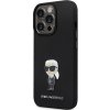 43140 6 karl lagerfeld silikonovy kryt na iphone 14 pro max klhcp14xsmhknpk ikonik s kovovym odznakom