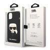43047 6 karl lagerfeld silikonovy kryt s magsafe na iphone 14 plus klhmp14mslkhbk karlova hlava cierny