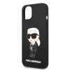 43059 3 karl lagerfeld silikonovy kryt s magsafe na iphone 14 plus klhmp14msnikbck ikonik cierny
