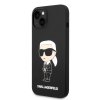 43059 5 karl lagerfeld silikonovy kryt s magsafe na iphone 14 plus klhmp14msnikbck ikonik cierny