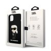 43059 6 karl lagerfeld silikonovy kryt s magsafe na iphone 14 plus klhmp14msnikbck ikonik cierny