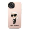 43062 2 karl lagerfeld silikonovy kryt s magsafe na iphone 14 plus klhmp14msnikbcp ruzovy ikonik