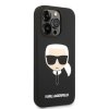 43071 5 karl lagerfeld silikonovy kryt s magsafe na iphone 14 pro klhmp14lslkhbk karlova hlava cierny