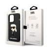 43074 6 karl lagerfeld silikonovy kryt s magsafe na iphone 14 pro klhmp14lsnikbck ikonik cierny