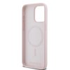 45228 1 karl lagerfeld silikonovy kryt s magsafe na iphone 15 pro klhmp15lscmkcrhp ruzovy karl choupette