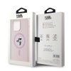 45228 6 karl lagerfeld silikonovy kryt s magsafe na iphone 15 pro klhmp15lscmkcrhp ruzovy karl choupette