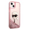 46167 6 karl lagerfeld trblietavy pevny kryt klhcp14mlnkhcp na iphone 14 plus ruzovy karl head