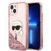 46167 karl lagerfeld trblietavy pevny kryt klhcp14mlnkhcp na iphone 14 plus ruzovy karl head