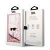 46221 7 karl lagerfeld trblietavy pevny kryt klhcp14xlnkhcp na iphone 14 pro max ruzovy karl head
