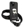 42582 5 karl lagerfeld tvrdy obal monogram klhcp14sstkmk iphone 14 ikonik patch