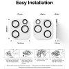 49743 6 ringke camera protector glass 2 ks ochranne sklo kamery pre iphone 15 pro max cire