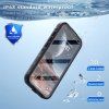 156388 4 shellbox waterproof ip68 case vodotesny obal pre iphone 16 cierny