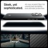 38366 4 spigen enzo aramid magsafe ochranny kryt iphone 16 pro max cierny strieborny