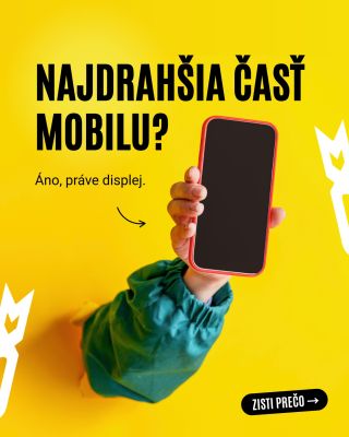 Prečo nestačí len kryt? 📱 Máš na mobile kryt a myslíš si, že je v bezpečí? Bohužiaľ, práve displej je najzraniteľnejšia...