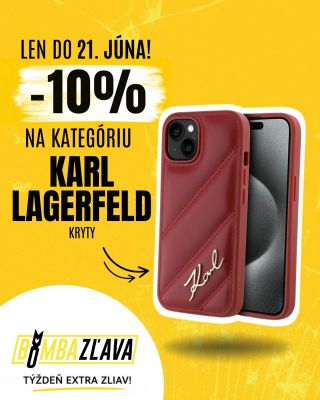 👑 Karl Lagerfeld kryty so zľavou 10 %! Prémiový dizajn za lepšiu cenu — len do 21. júna ✨ Kryty Karl Lagerfeld sú viac ako...