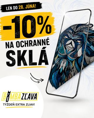 🛡️ DISPLEJ V BEZPEČÍ, PEŇAŽENKA TIEŽ! 😎 Len od 22. do 28. júna získate -10 % na všetky ochranné sklá. ✔️ ochrana pred...