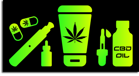 FORMY UŽÍVÁNÍ CBD