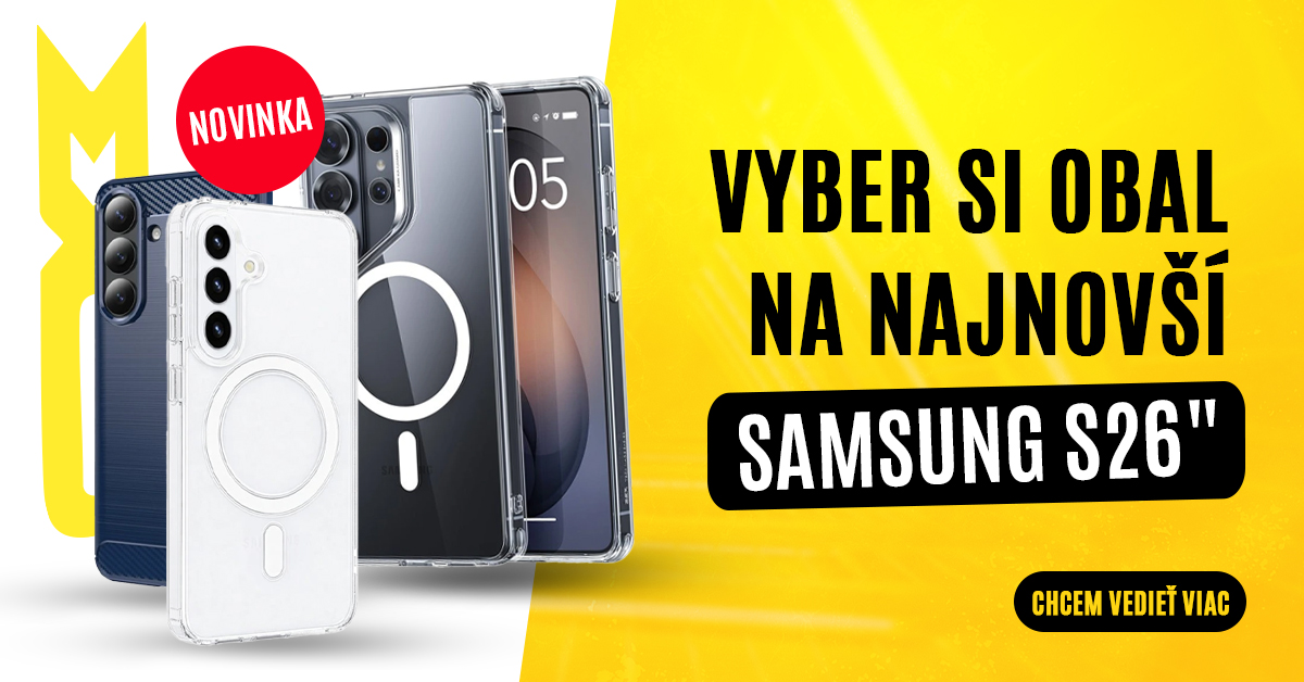 Vyber si obal na najnovší Samsung Galaxy S26