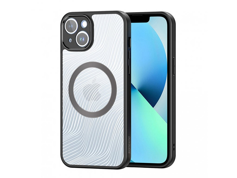 Dux Ducis Aimo MagSafe Series kryt na telefón - iPhone 12 - čierna