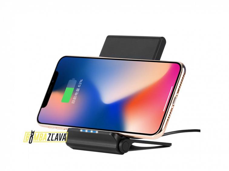 Bezdrôtová rýchlonabíjačka so stojanom a LED