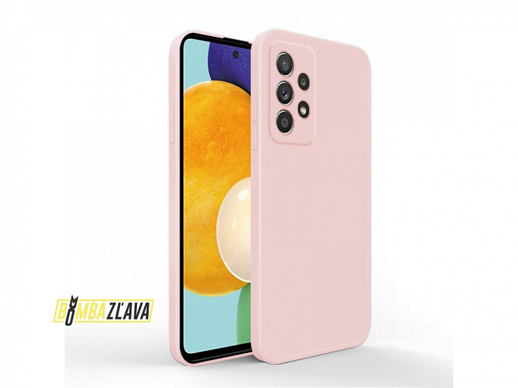 Liquid silikónový obal pre Samsung - ružový