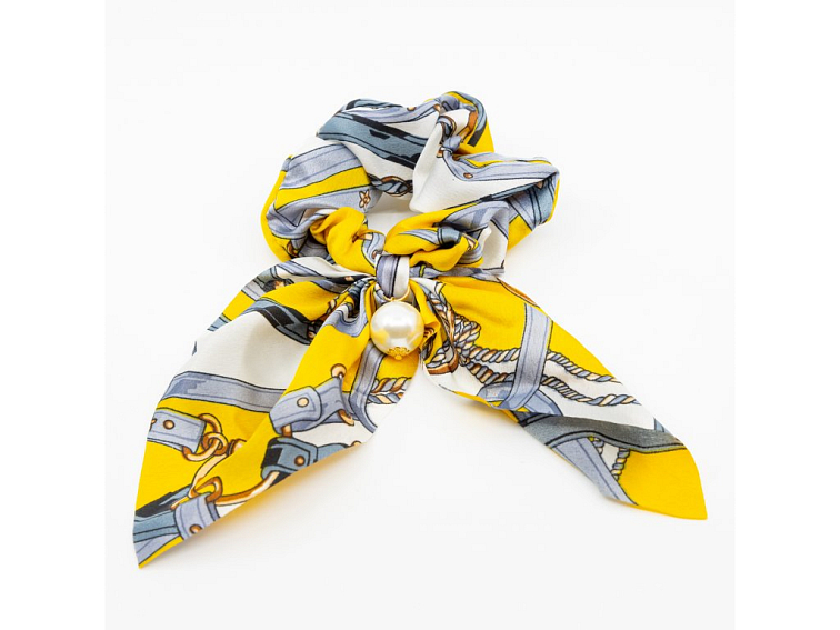 Girly Gumička Bow žltá