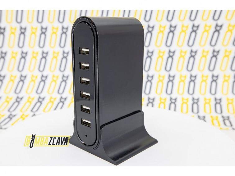 Stolová nabíjačka 6x USB