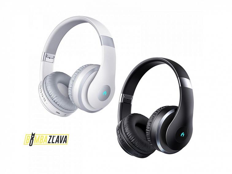 Štýlové Bluetooth slúchadlá na uši BT 5.1 BH618