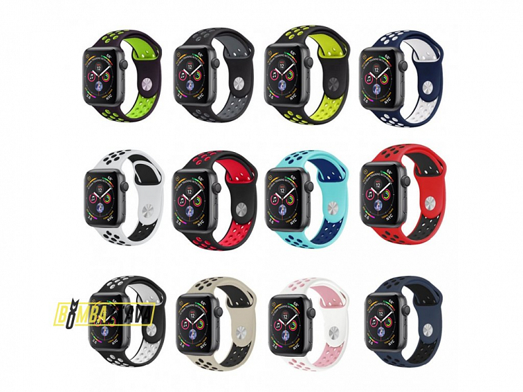 Športový silikónový remienok pre Apple Watch