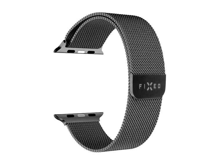 Fixed Mesh Remienok 32mm - Apple Watch 1/2/3/4/5/6/7/8/9/10/SE/SE 2 (38/40/41/42mm) - Čierna