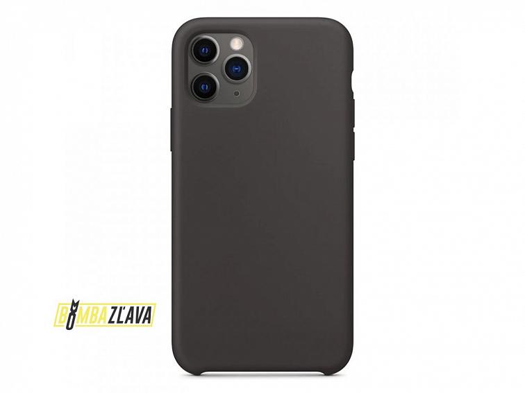 Silicon ochranné puzdro pre iPhone - čierne