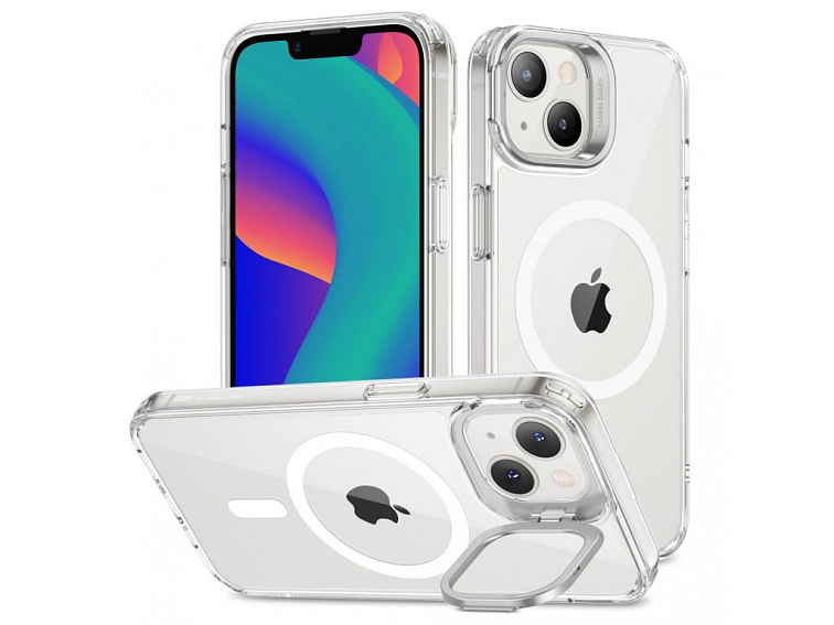 ESR Classic Kickstand ochranný kryt pre iPhone 14 pro Max, Magsafe (čiré)