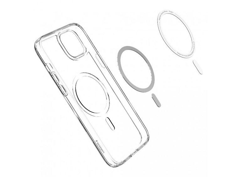 Spigen Ultra Hybrid MagSafe ochranný obal na - iPhone 14 pro - biely