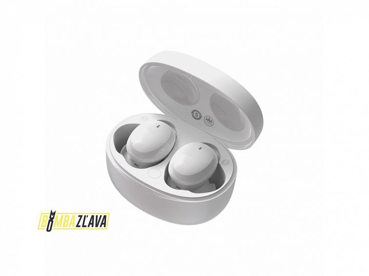 Bezdrôtové rýchlonabíjacie slúchadlá s aplikáciou Bowie E2 biele