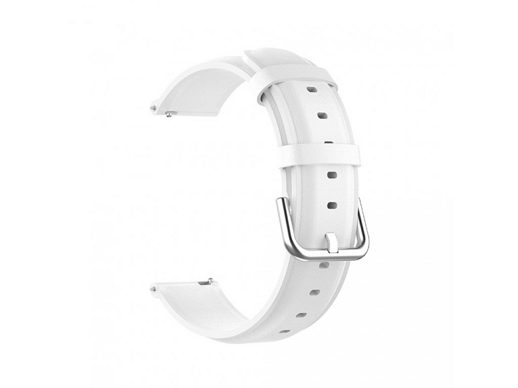 Techsuit Remienok 20mm (W007) - Samsung Galaxy Watch 4/5/Active 2, Huawei Watch GT 3 (42mm)/GT 3 pre (43mm) - Biela