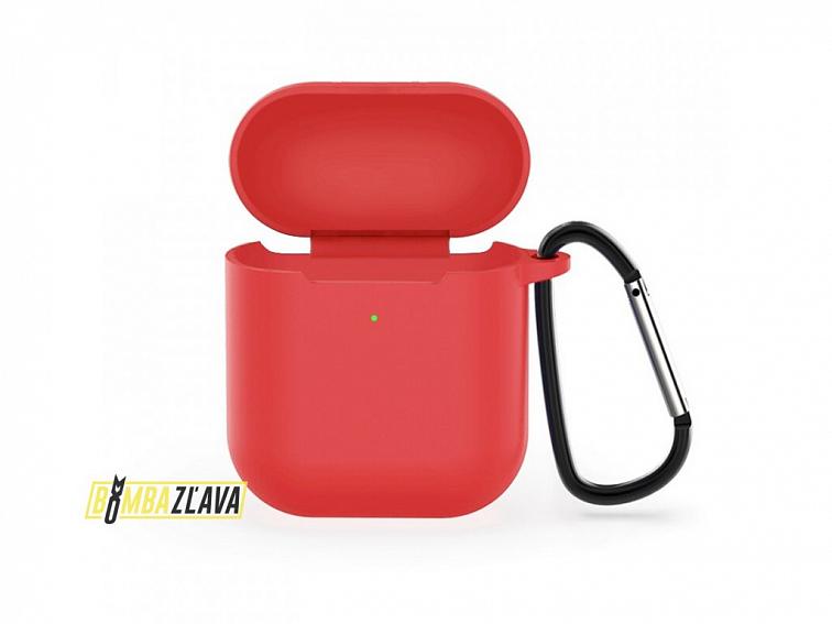 Silikónové puzdro pre Apple AirPods 1/2 s karabínkou