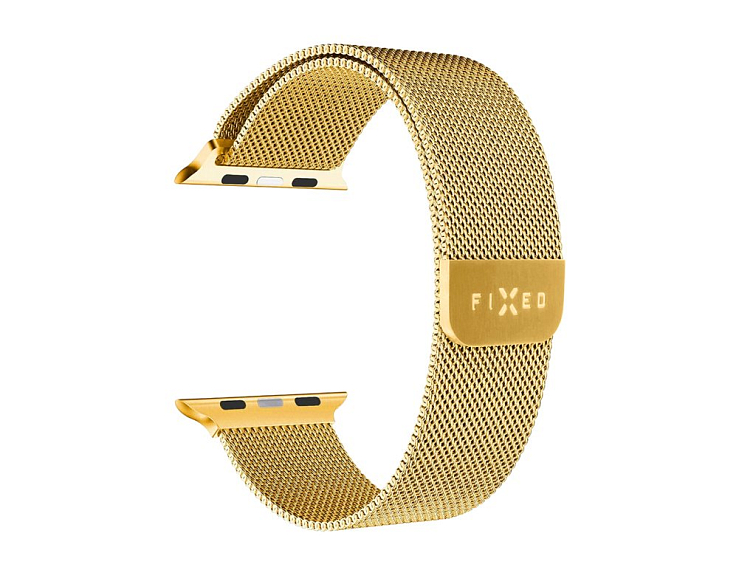 Fixed Mesh Remienok 32mm - Apple Watch 1/2/3/4/5/6/7/8/9/10/SE/SE 2 (38/40/41/42mm) - Zlatá