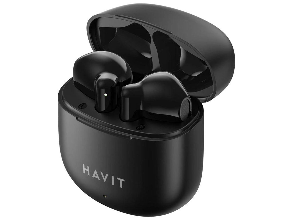 Havit - Wireless Earbuds (TW976) - with Microphone, Bluetooth 5.3, True Wireless Stereo, Type-C, 300mAh - Black