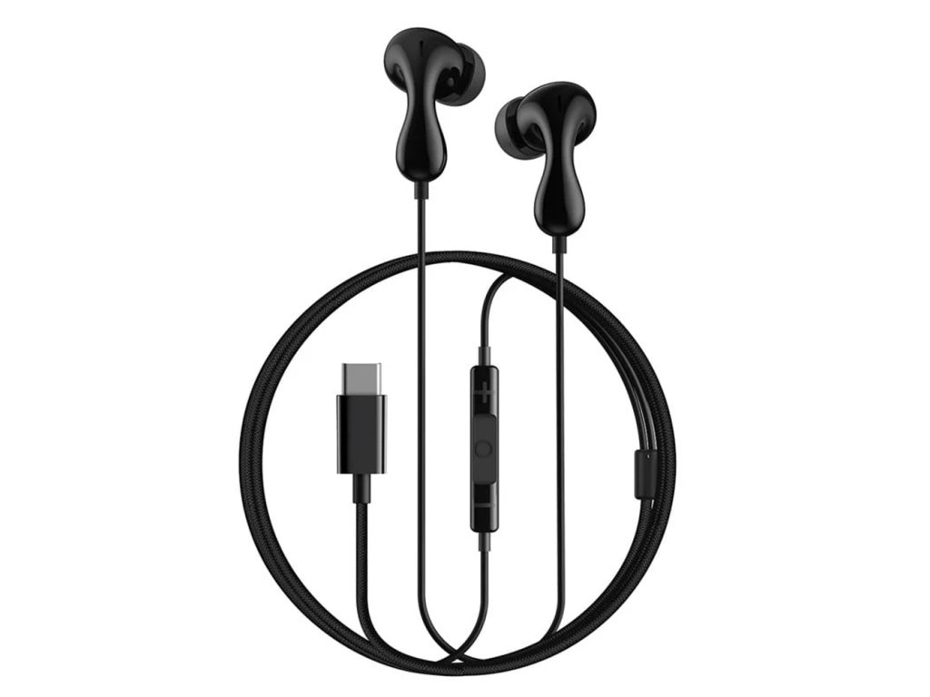 Baseus - Wired Earphones Encok CZ20 (A00171400113-00) - Type-C, 20Hz-40kHz, Hi-Res - Cluster Black