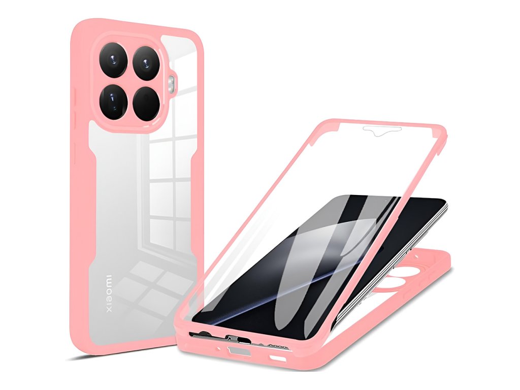 Techsuit - ColorVerse 360 Series + Screen Protector - Xiaomi 15T Pro - Pink