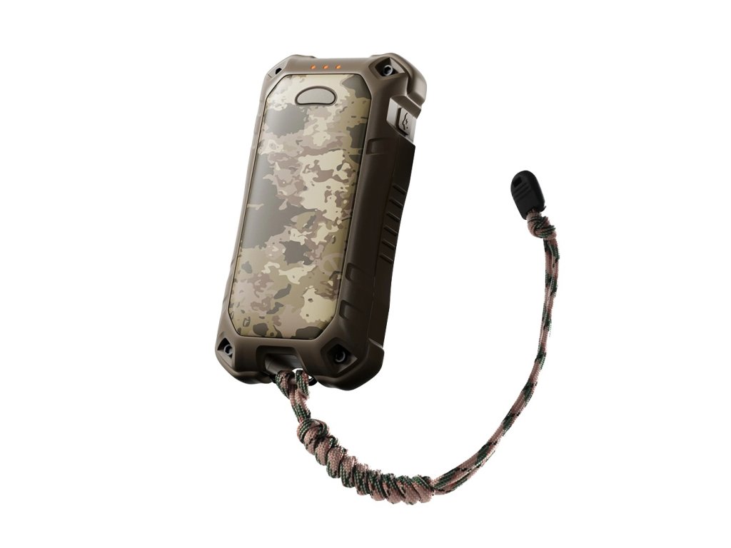 Ocoopa - Hand Warmer UT4 Extreme (UT3201-MC-GN) - with Power Bank, Built-in Flashlight, IP56, Type-C, 10000mAh - Camouflage