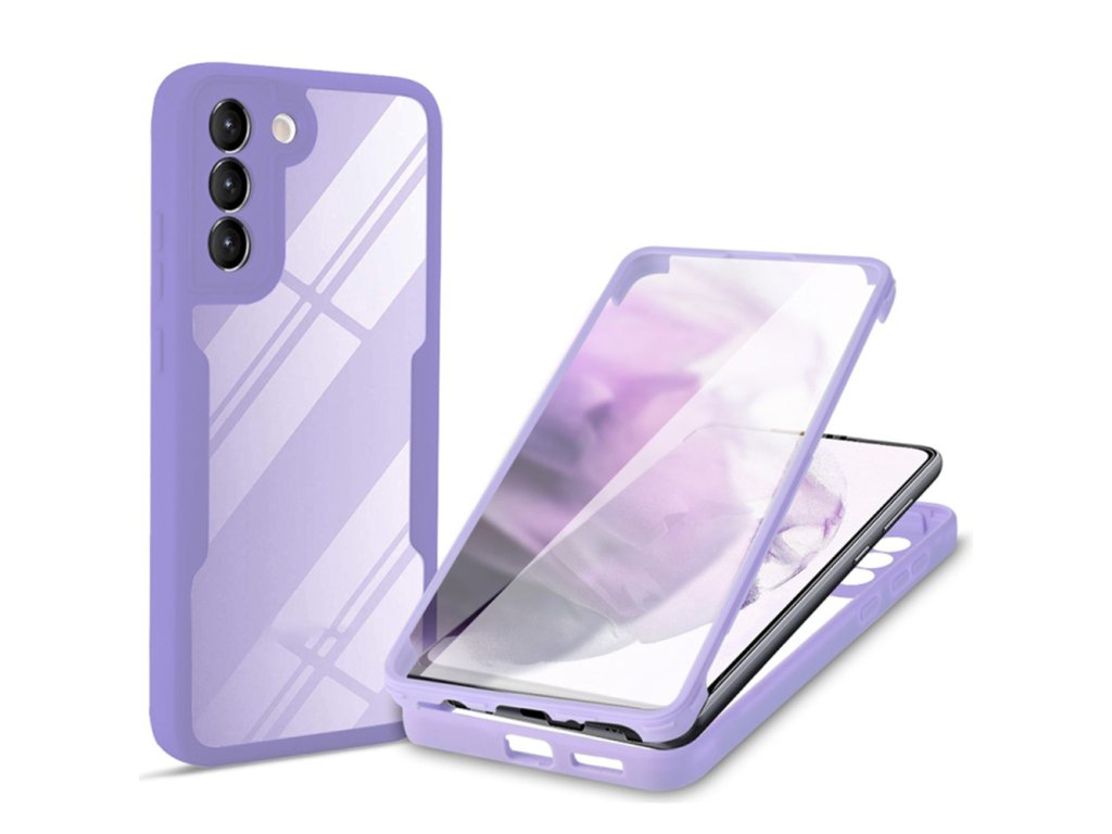 Techsuit - ColorVerse 360 Series + Screen Protector - Samsung Galaxy S23 - Purple