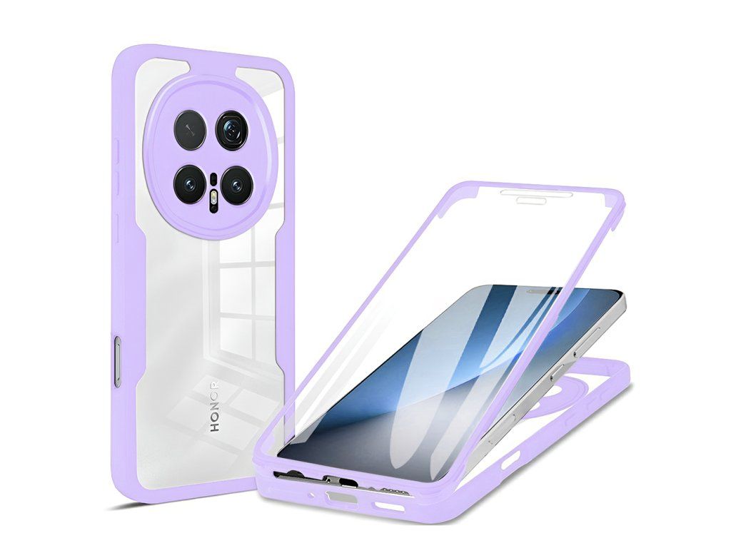 Techsuit - ColorVerse 360 Series + Screen Protector - Honor Magic8 Pro - Purple