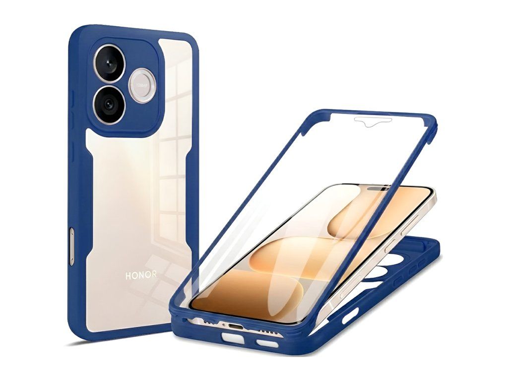 Techsuit - ColorVerse 360 Series + Screen Protector - Honor 600 Lite - Blue