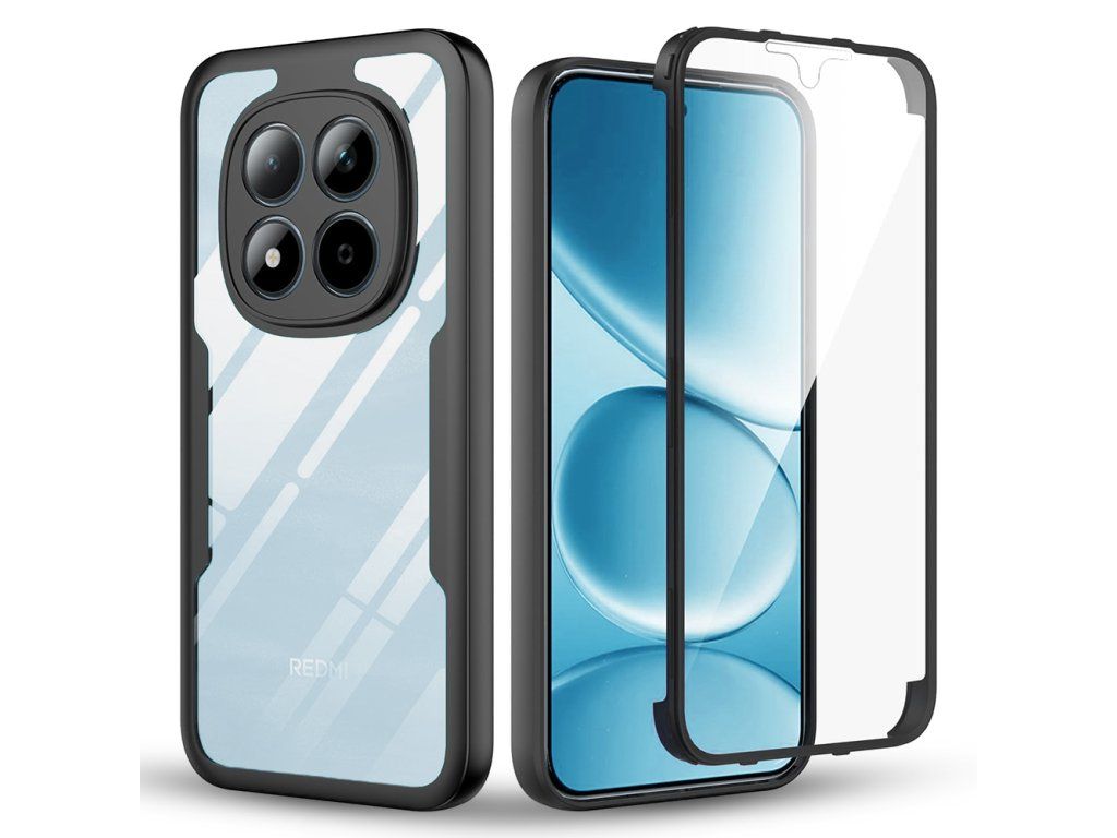 Techsuit - ColorVerse 360 Series + Screen Protector - Xiaomi Redmi Note 15 Pro 4G - Black