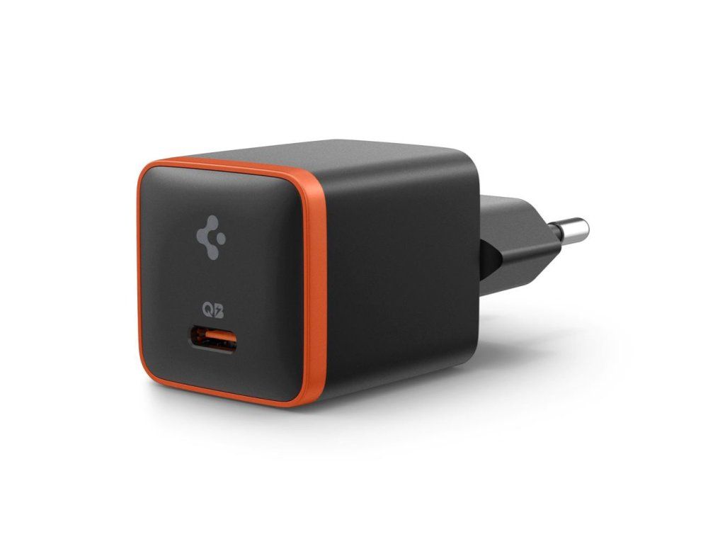 Spigen - Wall Charger Arcstation Essential EE301EU (ACH08448) - Type-C, Quick Charge, PD30W - Black