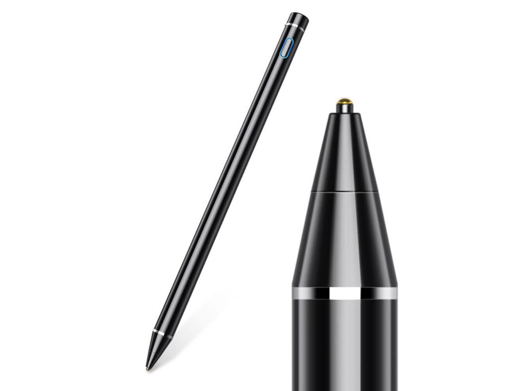 Stylus Pen Digital (K838) - pre Android, iOS, Windows, s káblom Type-C - Čierna