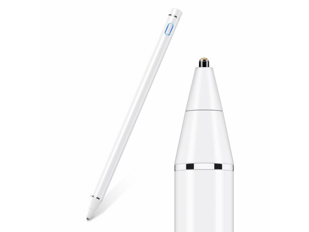 Stylus Pen Digital (K838) - pre Android, iOS, Windows, s káblom Type-C - Biela