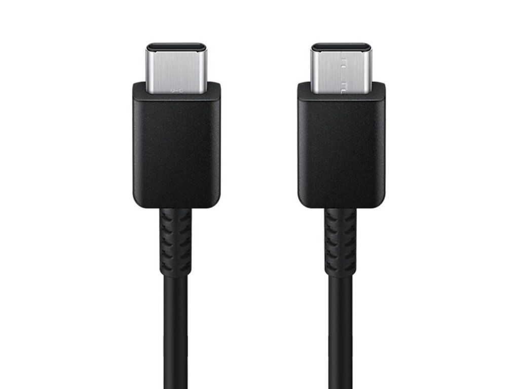 Samsung - Data Cable (EP-DX310JBE) - Type-C to Type-C Fast Charging 3A, 1.8m - Black (Bulk Packing)